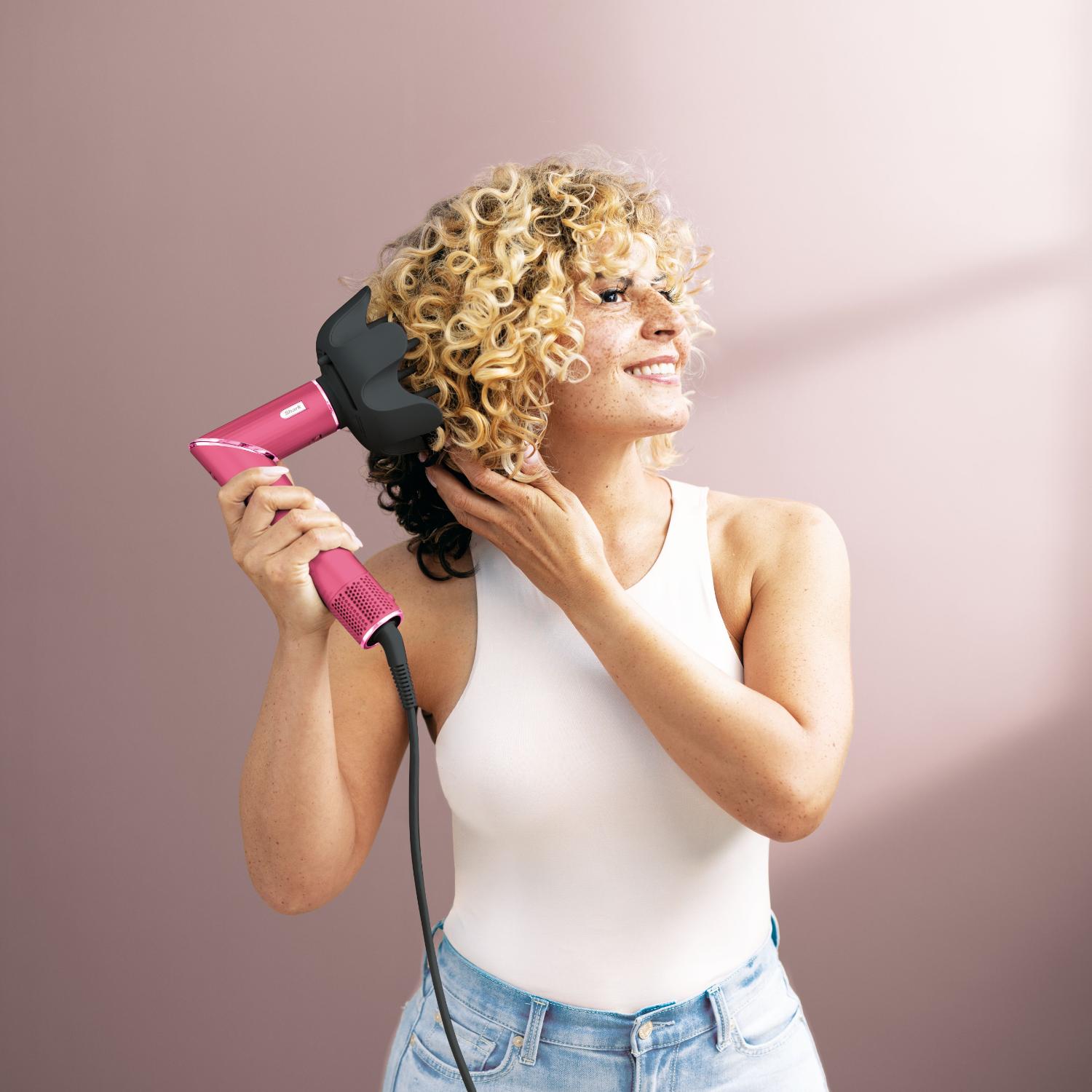FLEXSTYLE  MULTIESTILIZADOR DE CABELLO HD442BP MALIBU PINK  PARA TODO TIPO DE CABELLO 6 EN 1 (MULTI-ESTILIZADOR PARA CABELLO)